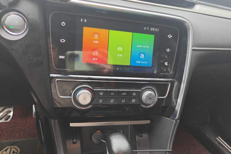 Used MG 6 2018 20T Automatic Luxury Smart Connectivity Version China VI Standard Audio And AC Panel