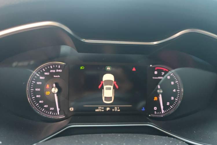 Used MG 6 2018 20T Automatic Trophy Premium Internet Edition China VI Standard Instrument Cluster