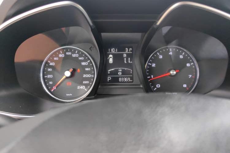 Used MG 6 2018 20T Automatic Luxury Smart Connectivity Version China VI Standard Instrument Cluster