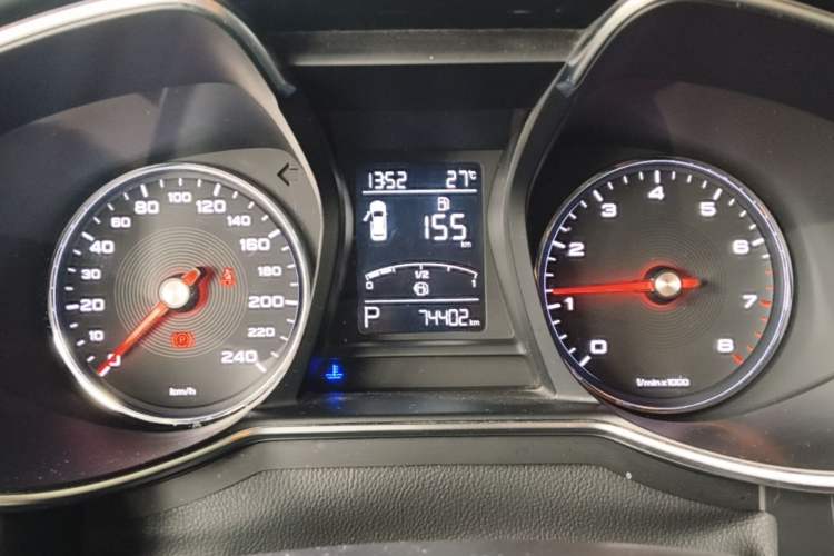 Used MG 6 2018 20T Automatic Luxury Smart Connectivity Version China VI Standard Instrument Cluster