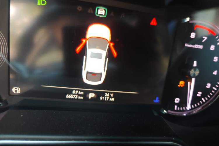 Used MG 6 2018 20T Automatic Trophy Premium Internet Edition China VI Standard Odometer Close Up