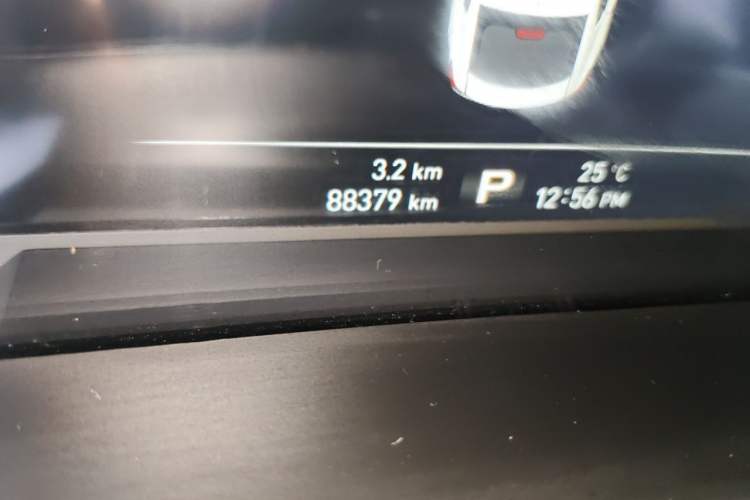 Used MG 6 2018 20T Automatic Trophy Premium Internet Edition China VI Standard Odometer Close Up