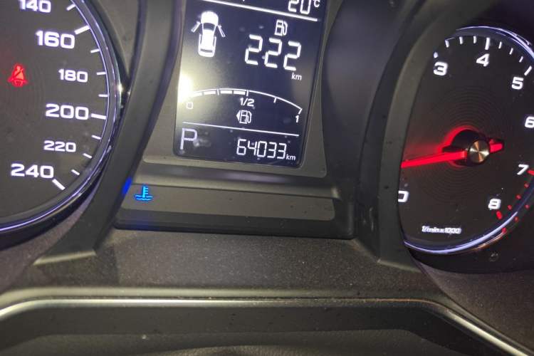 Used MG 6 2018 20T Automatic Luxury Smart Connectivity Version China VI Standard Odometer Close Up