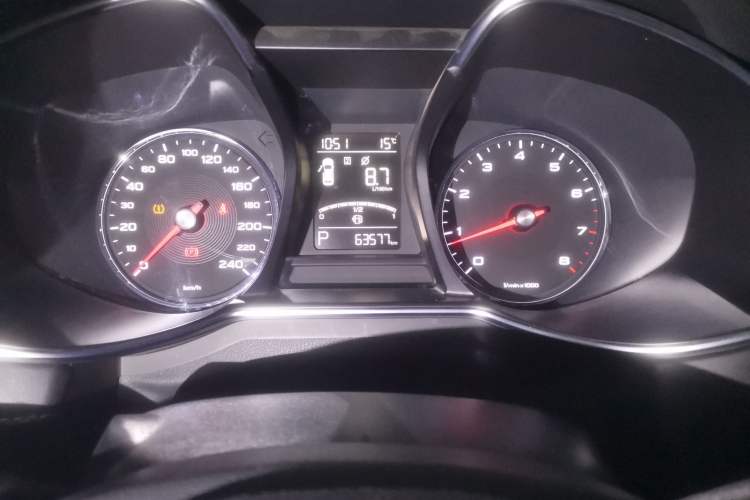 Used MG 6 2018 20T Automatic Luxury Internet Edition China VI Standard Odometer Close Up
