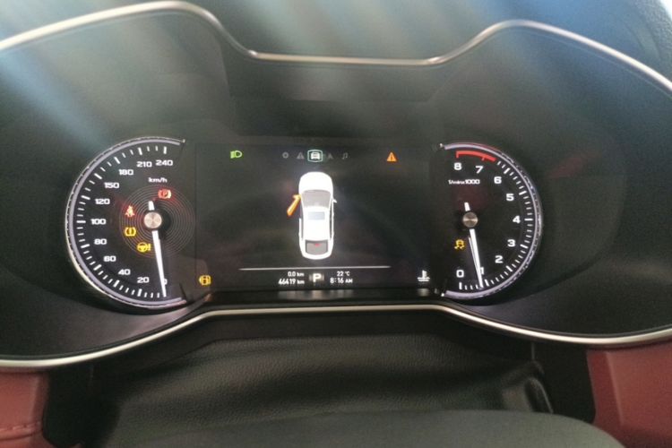 Used MG 6 2018 20T Automatic Trophy Premium Internet Edition China VI Standard Odometer Close Up