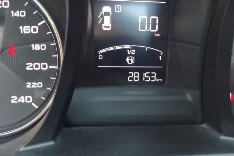 Used MG 6 2019 20T Manual Sport Edition Odometer Close Up