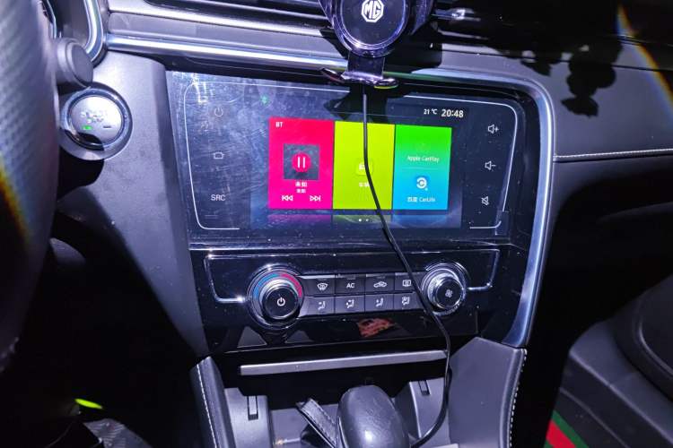Used MG 6 2019 20T Automatic Sport Edition Audio And AC Panel