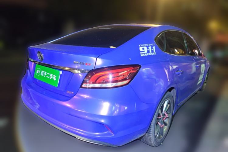 Used MG 6 2019 20T Automatic Sport Edition Rear Right 45 Deg