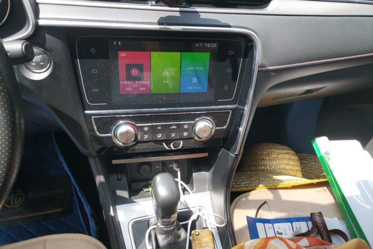Used MG 6 2019 20T Automatic Starlight Edition Audio And AC Panel