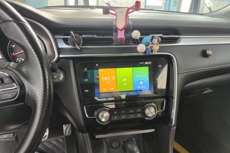 Used MG 6 2019 20T Automatic Sport Edition Audio And AC Panel