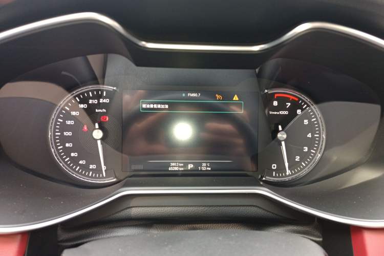 Used MG 6 2019 20T Automatic Trophy Competition Edition + BOSE Luxury Sound System Package Instrument Cluster