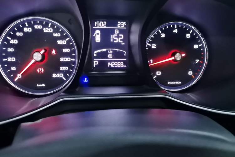 Used MG 6 2019 20T Automatic Starlight Edition Odometer Close Up