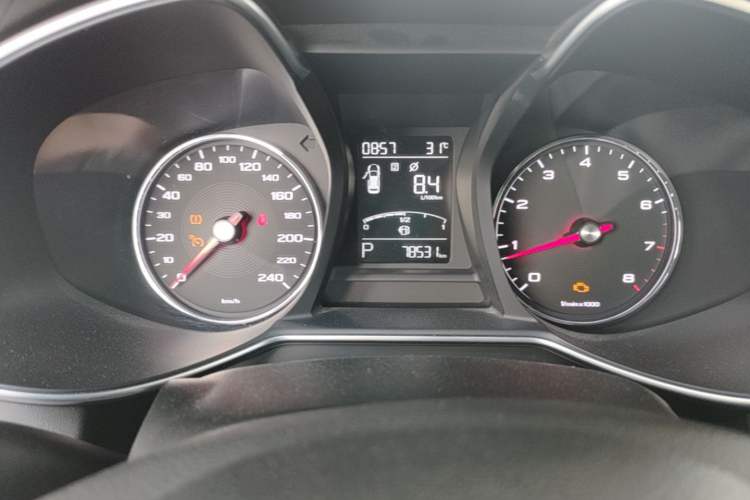Used MG 6 2019 20T Automatic Sport Edition Odometer Close Up