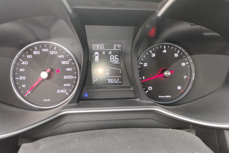 Used MG 6 2019 20T Automatic Sport Edition Odometer Close Up