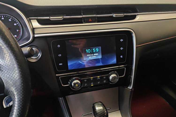 Used MG 6 2019 20T Automatic Starlight Edition Audio And AC Panel