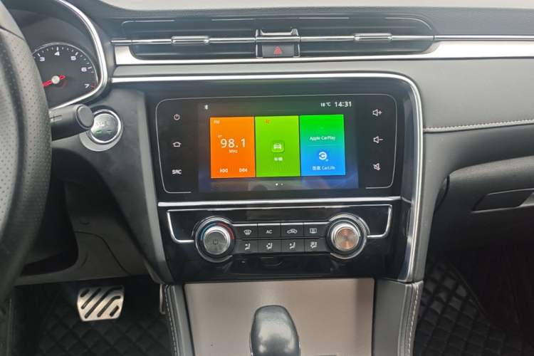 Used MG 6 2019 20T Automatic Sport Edition Audio And AC Panel