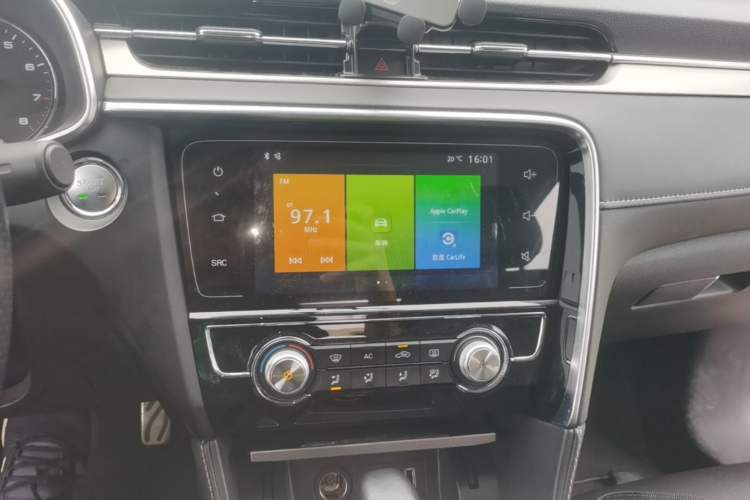 Used MG 6 2019 20T Automatic Sport Edition Audio And AC Panel