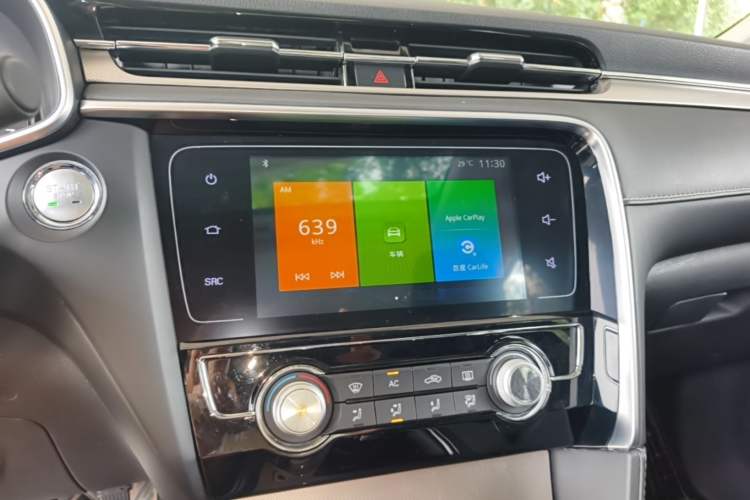 Used MG 6 2019 20T Automatic Sport Edition Audio And AC Panel