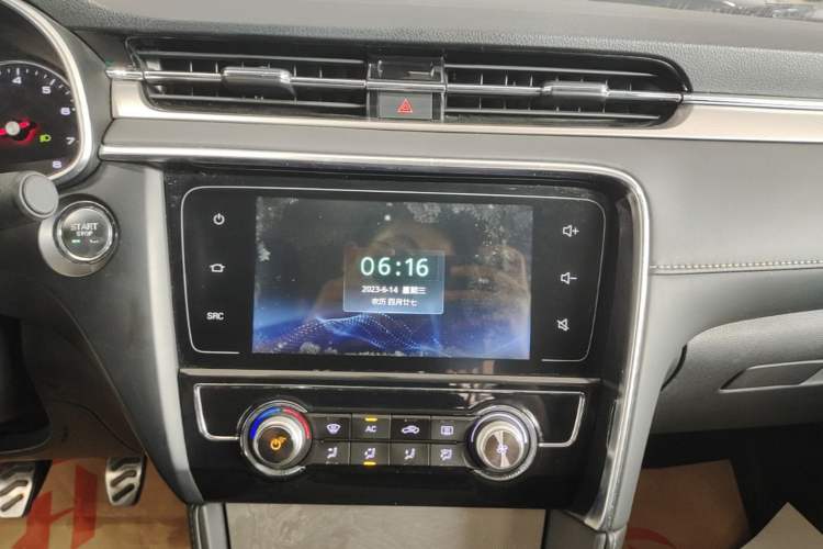 Used MG 6 2019 20T Manual Sport Edition Audio And AC Panel