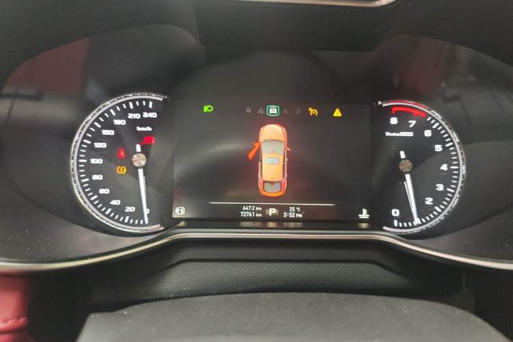 Used MG 6 2019 20T Automatic Trophy Competition Edition + BOSE Luxury Sound System Package Instrument Cluster