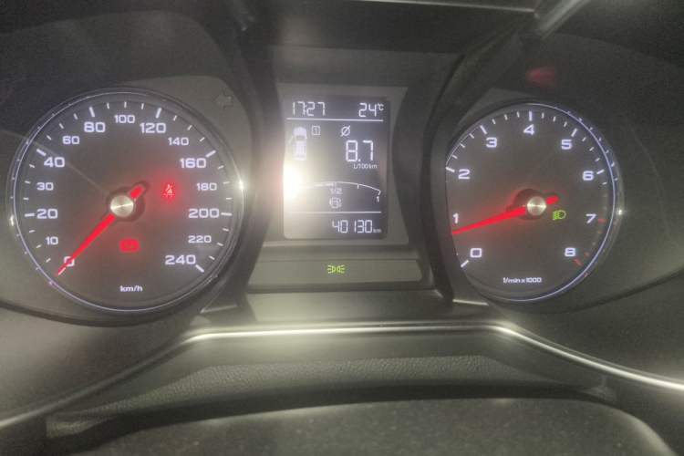Used MG 6 2019 20T Manual Sport Edition Odometer Close Up