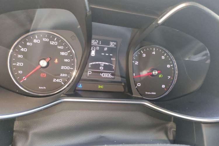 Used MG 6 2019 20T Automatic Sport Edition Odometer Close Up