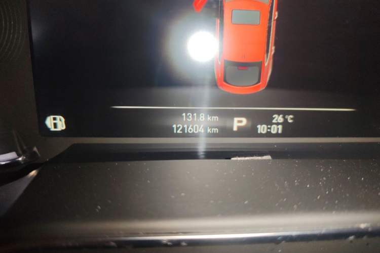 Used MG 6 2019 20T Automatic Trophy Racing Edition + Sporty Rear Exhaust Racing Kit Odometer Close Up