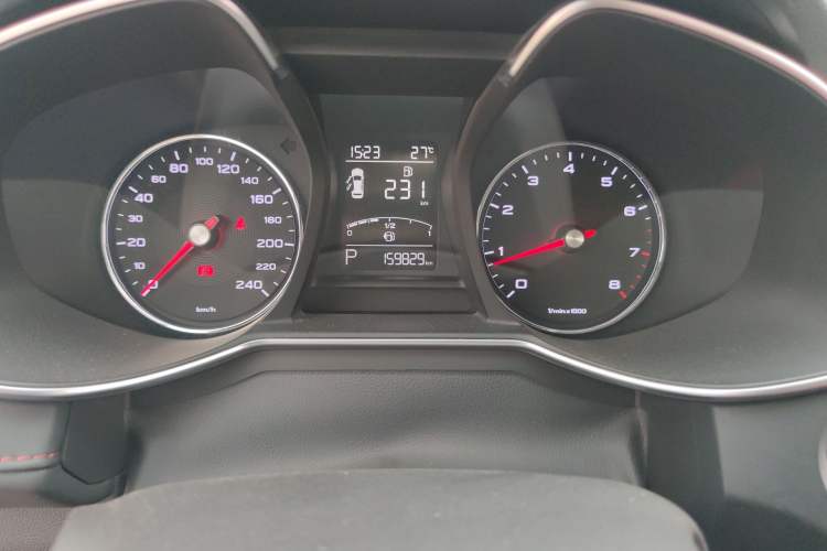 Used MG 6 2019 20T Automatic Starlight Edition Odometer Close Up