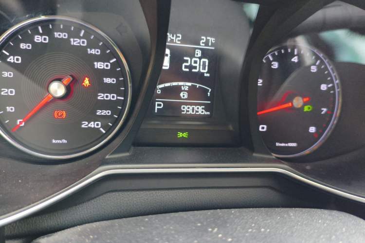 Used MG 6 2019 20T Automatic Sport Edition Odometer Close Up