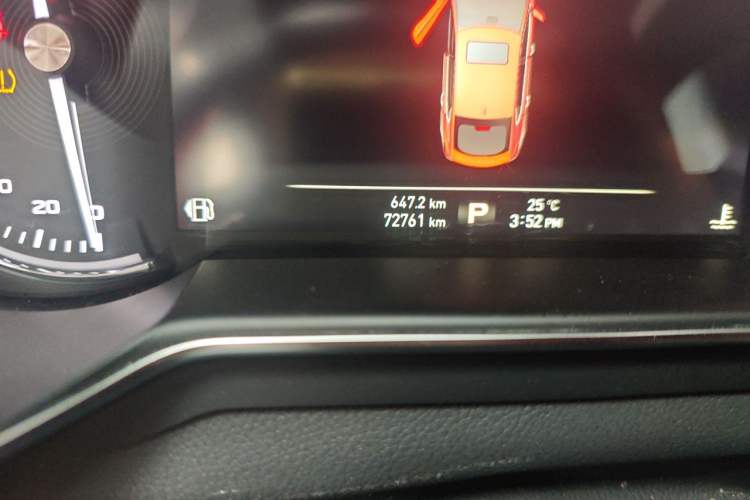Used MG 6 2019 20T Automatic Trophy Competition Edition + BOSE Luxury Sound System Package Odometer Close Up