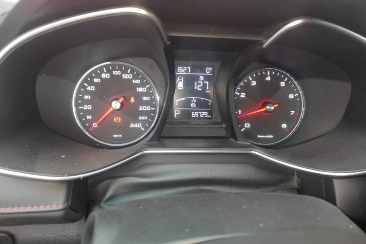 Used MG 6 2019 20T Automatic Starlight Edition Odometer Close Up