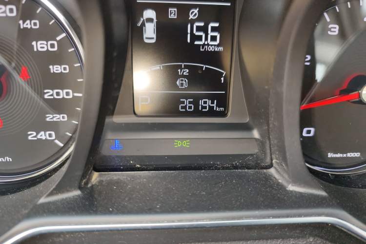 Used MG 6 2019 20T Automatic Sport Edition Odometer Close Up