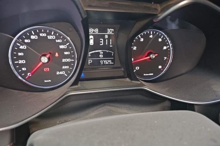 Used MG 6 2019 20T Automatic Starlight Edition Odometer Close Up