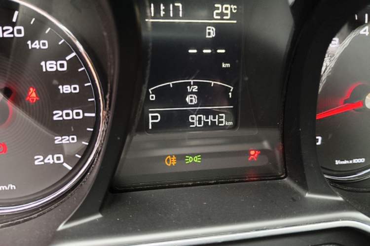 Used MG 6 2019 20T Automatic Sport Edition Odometer Close Up