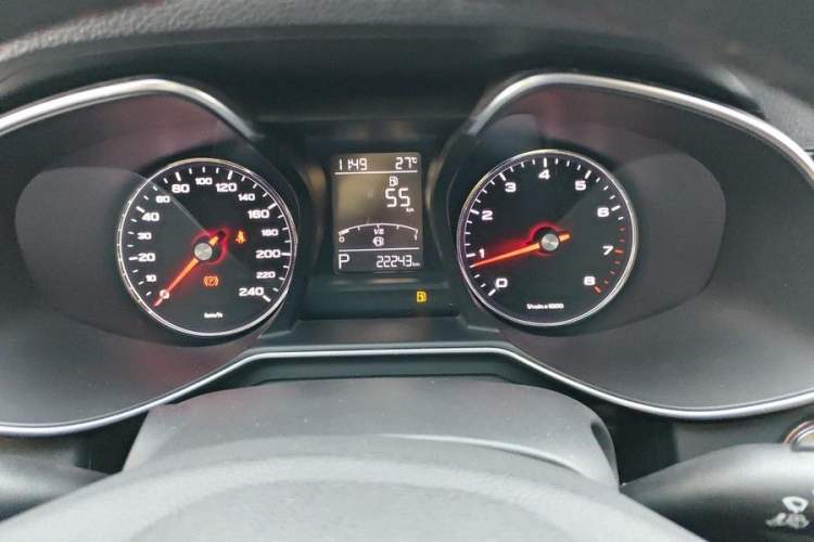 Used MG 6 2019 20T Automatic Starlight Edition Odometer Close Up