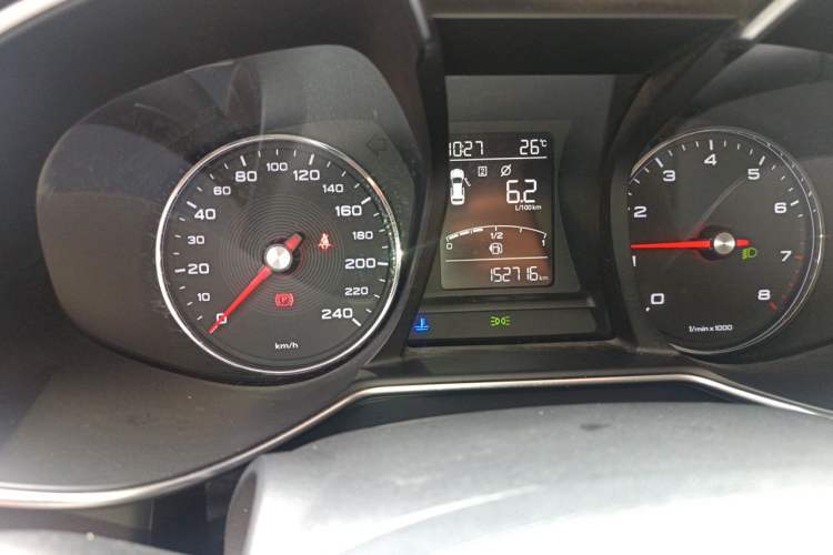Used MG 6 2019 20T Manual Sport Edition Odometer Close Up