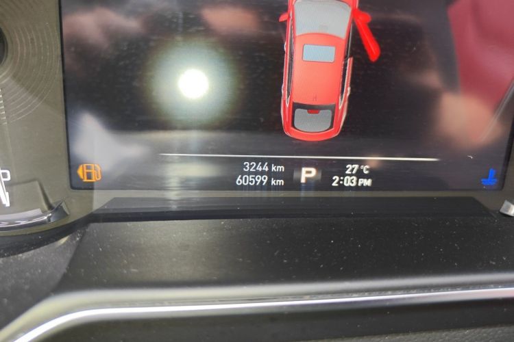 Used MG 6 2019 20T Automatic Trophy Competition Edition + BOSE Luxury Sound System Package Odometer Close Up