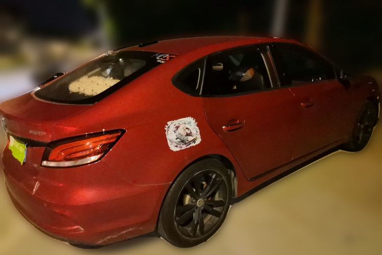 Used MG 6 2019 20T Manual Trophy High-Speed Edition Rear Right 45 Deg