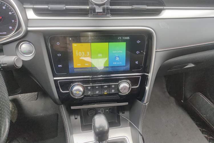 Used MG 6 2019 20T Automatic Starlight Edition Audio And AC Panel