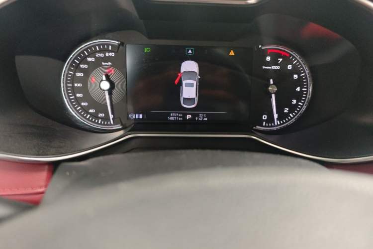 Used MG 6 2019 20T Automatic Trophy Competition Edition + BOSE Luxury Sound System Package Odometer Close Up