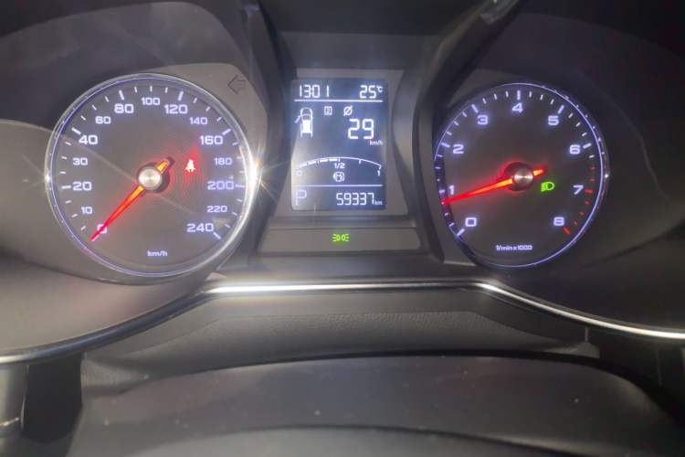 Used MG 6 2019 20T Automatic Sport Edition Odometer Close Up