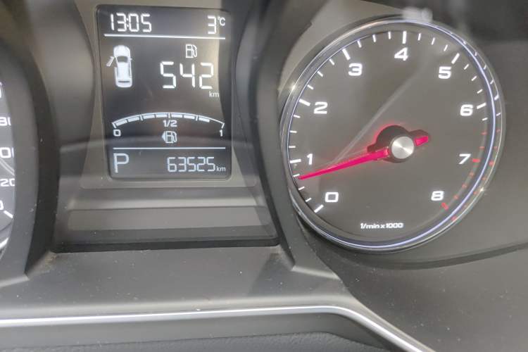 Used MG 6 2019 20T Automatic Starlight Edition Odometer Close Up
