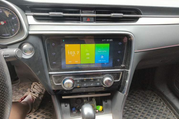 Used MG 6 2019 20T Automatic Starlight Edition Audio And AC Panel
