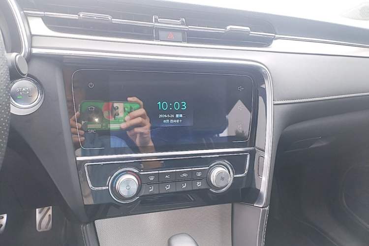 Used MG 6 2019 20T Automatic Sport Edition Audio And AC Panel