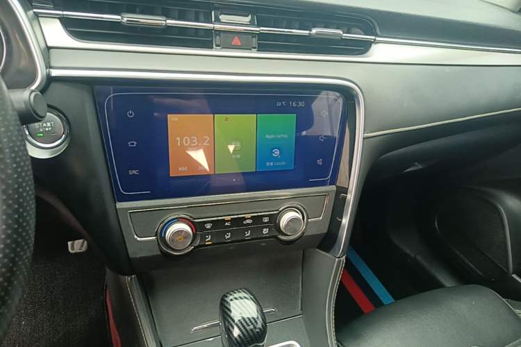 Used MG 6 2019 20T Automatic Sport Edition Audio And AC Panel