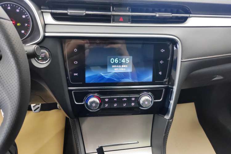 Used MG 6 2019 20T Manual Sport Edition Audio And AC Panel