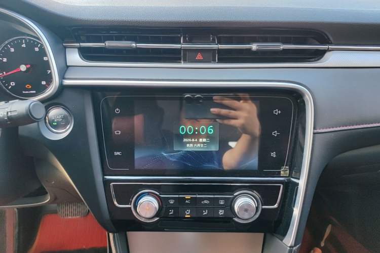 Used MG 6 2019 20T Automatic Starlight Edition Audio And AC Panel