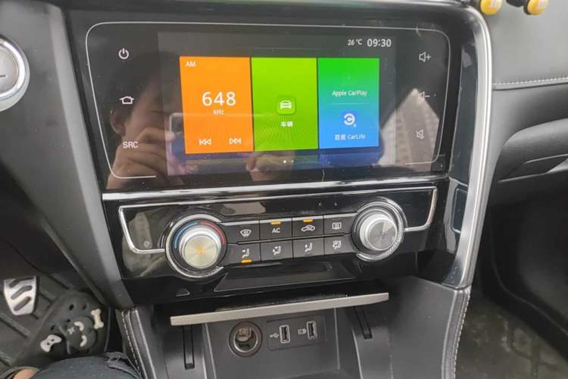 Used MG 6 2019 20T Manual Sport Edition Audio And AC Panel