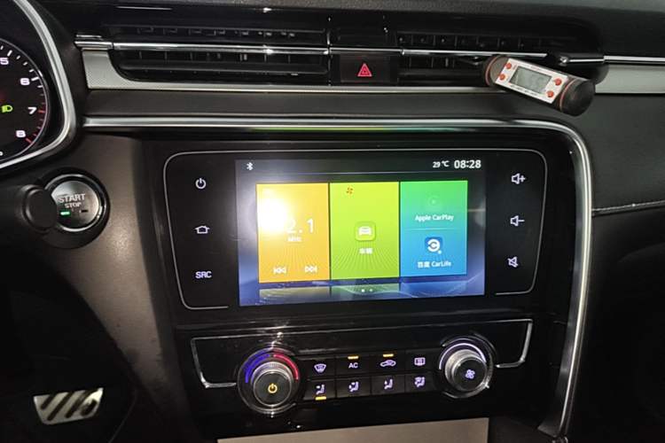 Used MG 6 2019 20T Automatic Sport Edition Audio And AC Panel