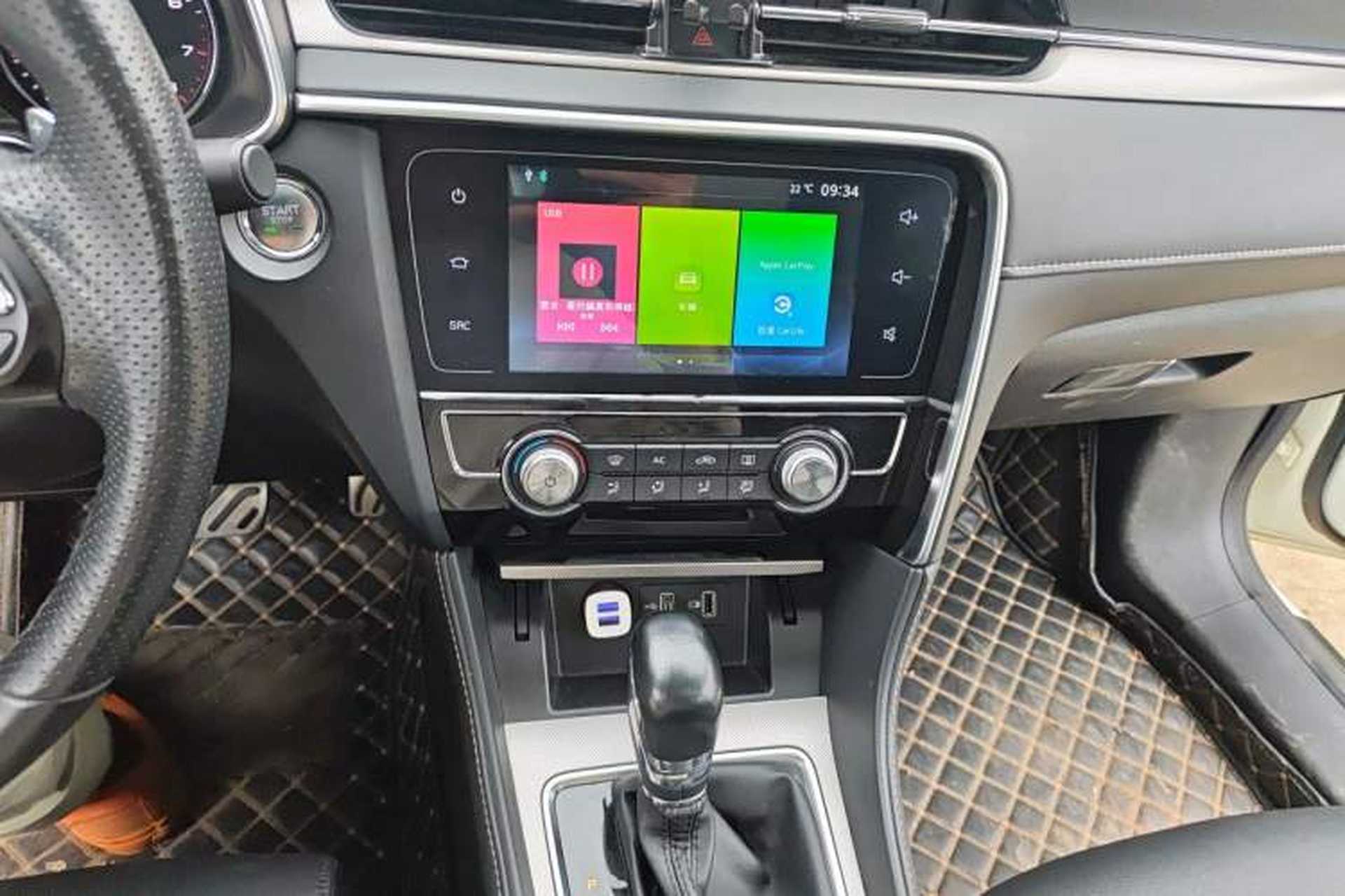 Used MG 6 2019 20T Automatic Sport Edition Audio And AC Panel